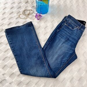 White House Black Market Blue Straight Leg Jeans
